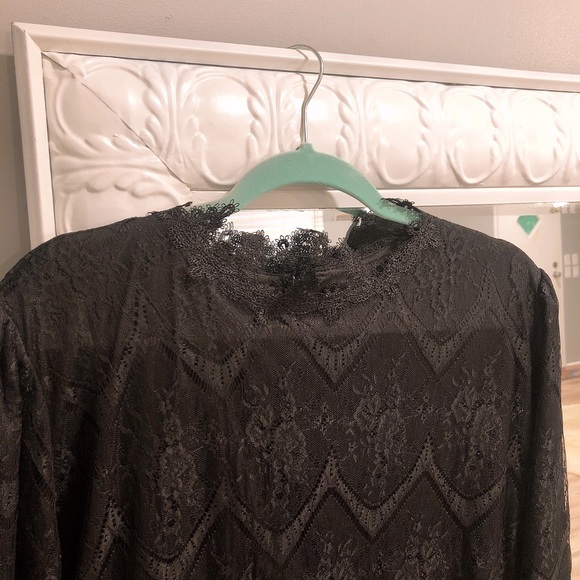Dainty Jewells Black Lace Dress NWOT - Picture 5 of 10